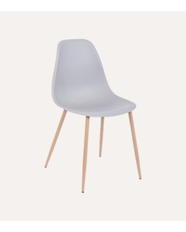 Silla Mandy de Polipropileno y Patas de Acero