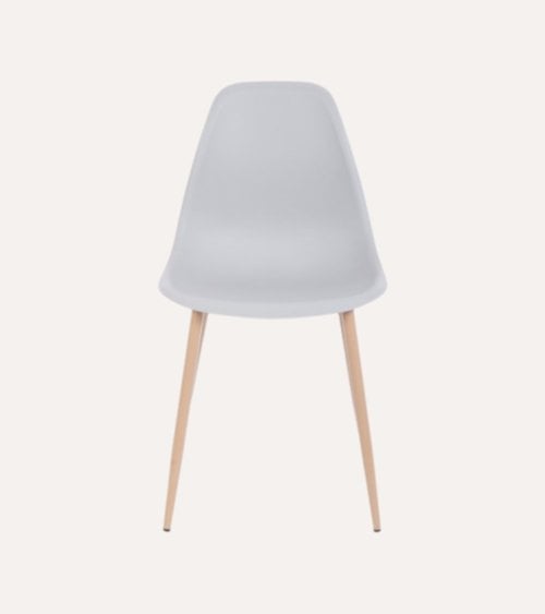 Silla Mandy de Polipropileno y Patas de Acero