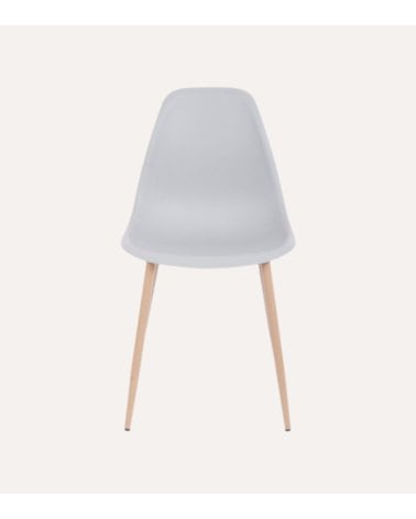 Silla Mandy de Polipropileno y Patas de Acero