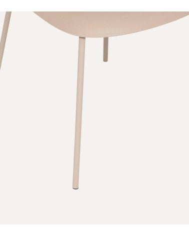 Silla Asan de Polipropileno y Patas de Acero