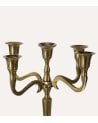Candelabro Decorativo con 5 Brazos de Acero y Aluminio