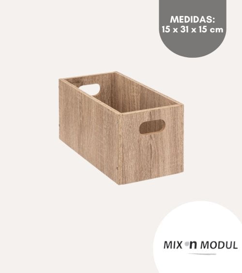 Caja de Almacenamiento Mix n'modul de Madera