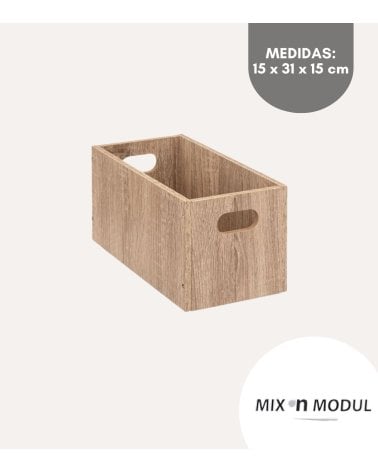 Caja de Almacenamiento Mix n'modul de Madera