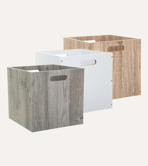 Caja de Almacenamiento Mix n'modul de Madera