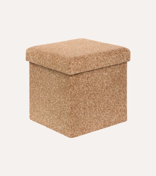 Puff Plegable Oxia de Efecto Chenilla