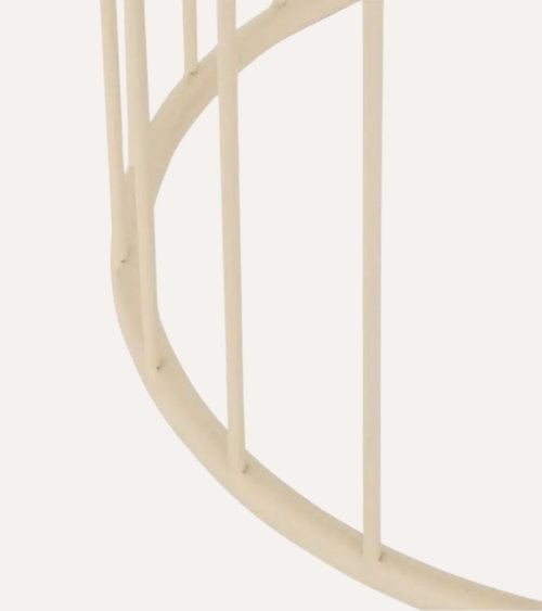 Mesa Auxiliar Kobu con 2 Niveles de Acero