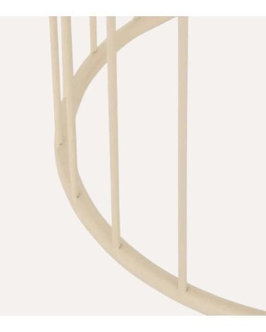 Mesa Auxiliar Kobu con 2 Niveles de Acero