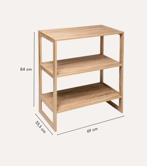 Estantería Apilable Mix n'modul de MDF