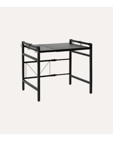 Estante Ajustable para Microondas de Acero