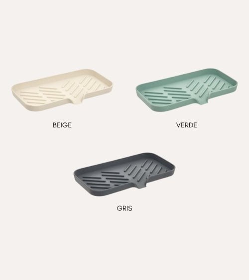 Bandeja para Esponja Protector de Fregadero Siléo de Plástico