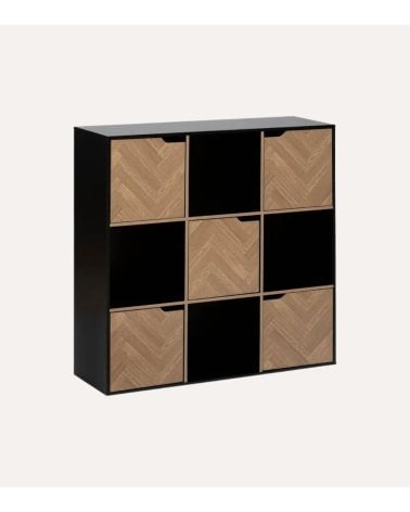 Estante Mix n'modul con 9 Compartimentos y 5 Puertas de MDF