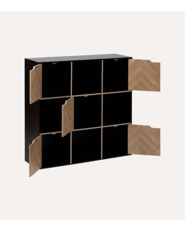 Estante Mix n'modul con 9 Compartimentos y 5 Puertas de MDF