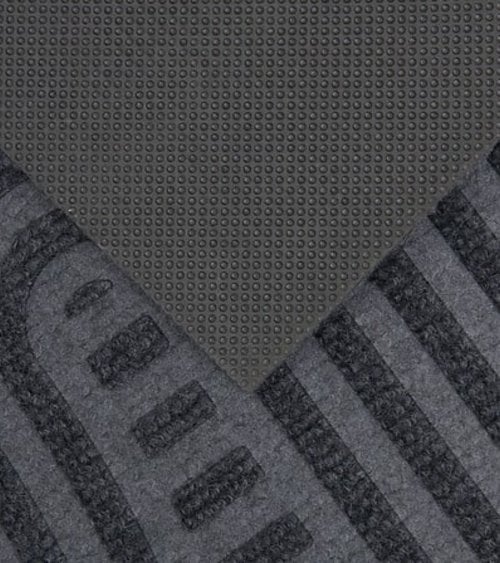 Alfombra Felpudo Interior Espirales con Antideslizante