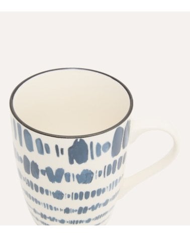 Taza Alta Umami Efecto Acuarela de Porcelana