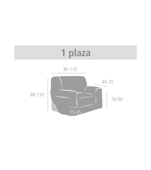Funda de Sofá Elástica Aquiles-15