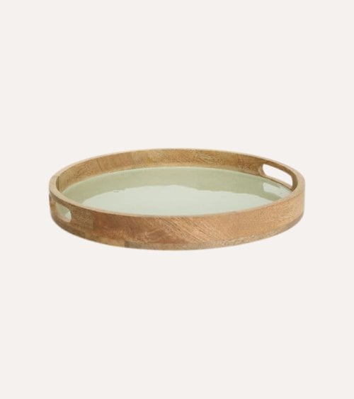 Bandeja Inaya con Asas de Madera de Mango