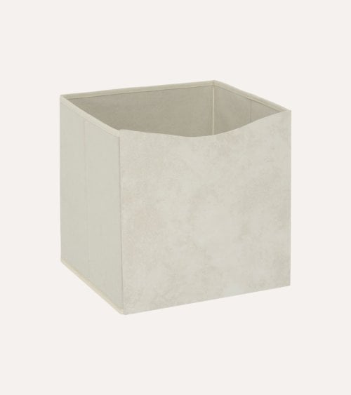 Cesta de Almacenamiento Côme Efecto Piedra de Cartón