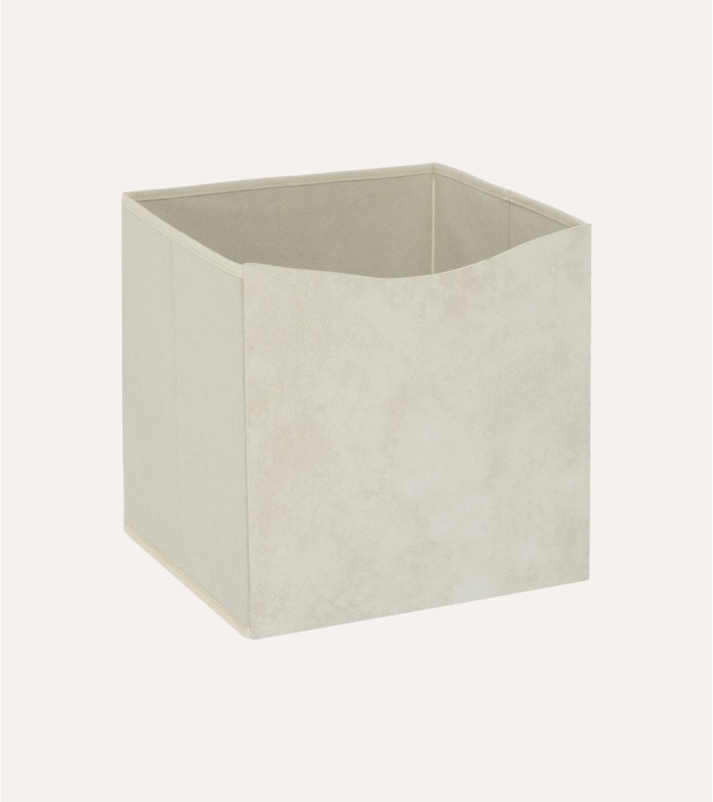 Cesta de Almacenamiento Côme Efecto Piedra de Cartón