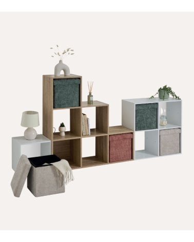 Puff Velvy con Tacto Suave de MDF