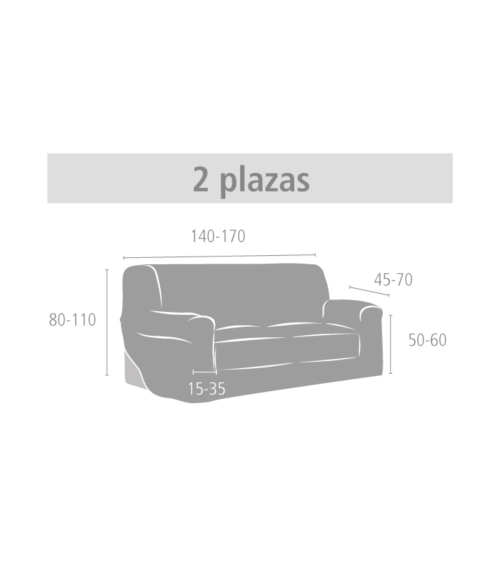 Funda de Sofá Elástica Aquiles-16