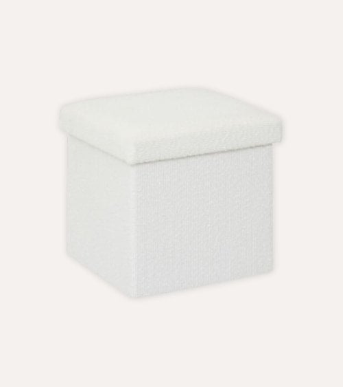 Puff Plegable Teddy de Borreguillo