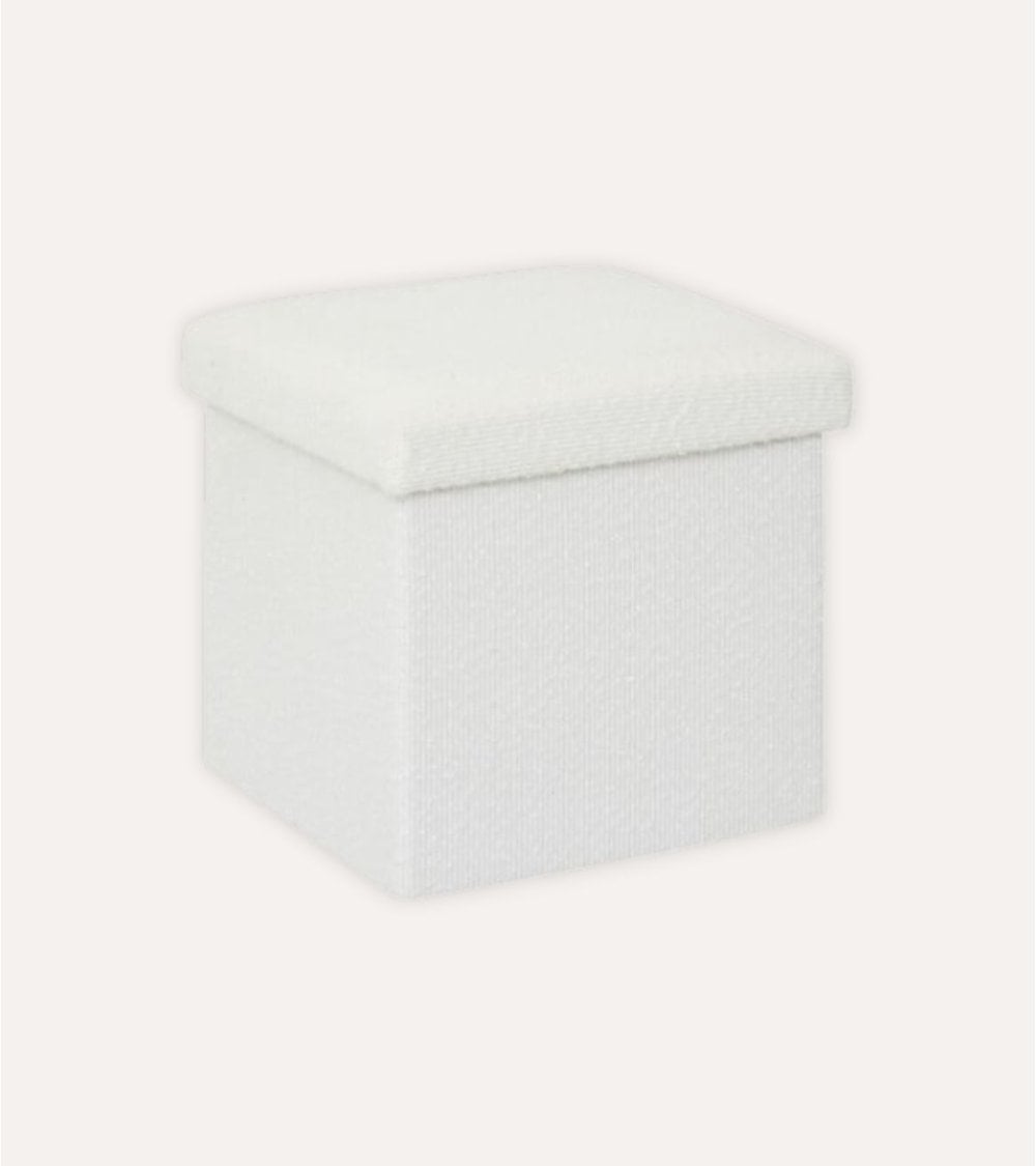 Puff Plegable Teddy de Borreguillo