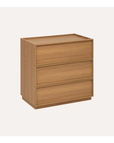 Cómoda Framy con 3 Cajones de MDF