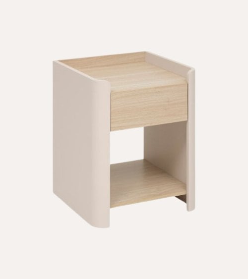 Mesita de Noche Roundy de MDF