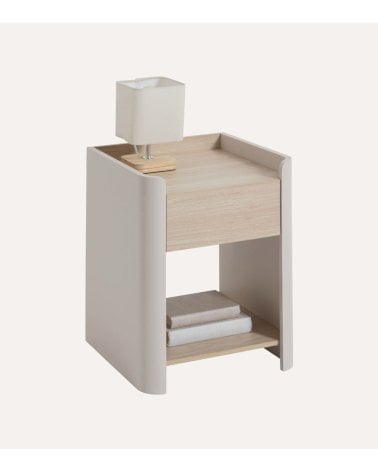 Mesita de Noche Roundy de MDF