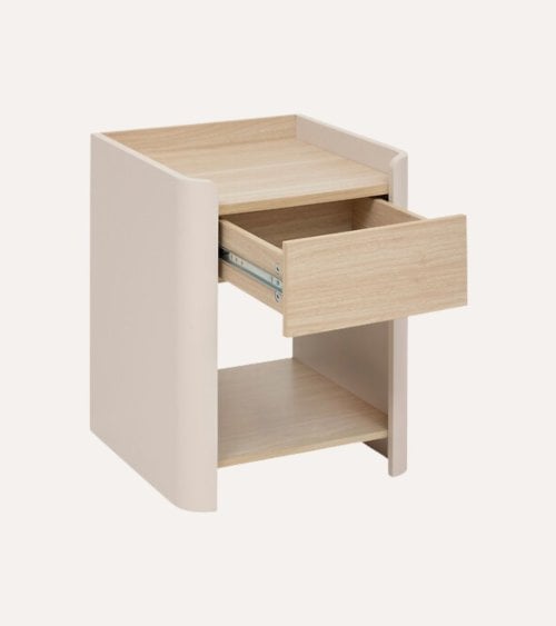 Mesita de Noche Roundy de MDF