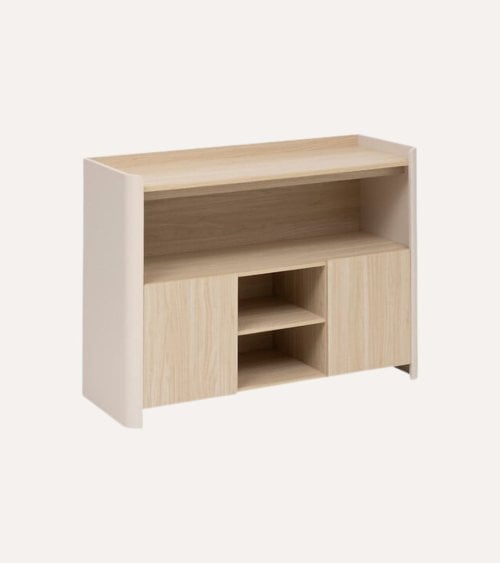 Aparador Roundy con 2 Puertas de MDF