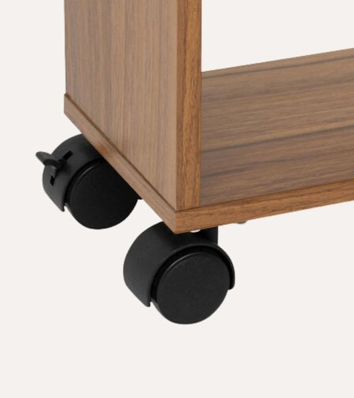 Carro Auxiliar Côme con 4 Niveles de MDF