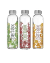 Botella de Cristal Détox con Motivo Frutal -1