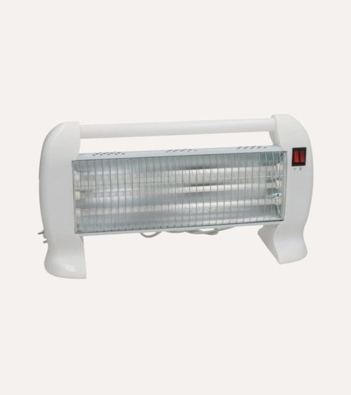 Calefactor Eléctrico con 3 Barras de Cuarzo