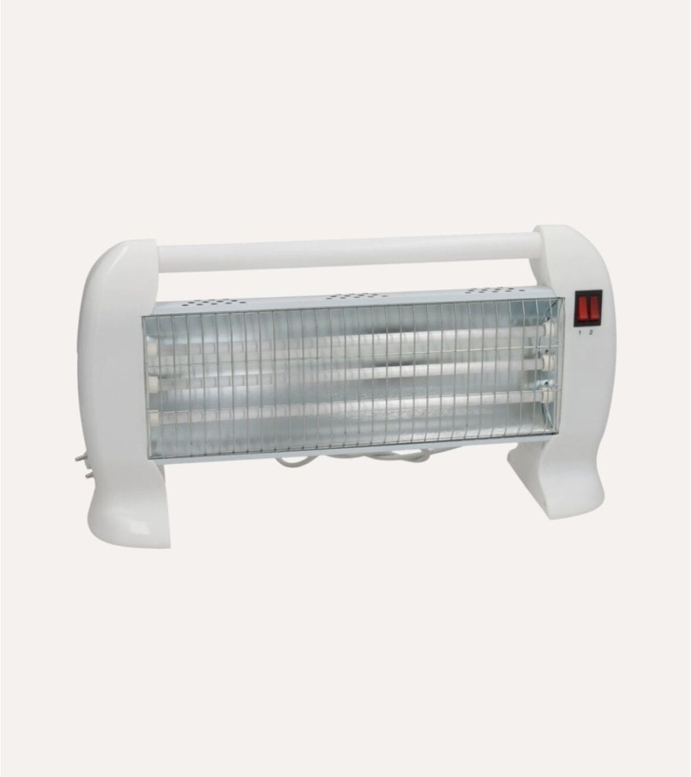 Calefactor Eléctrico con 3 Barras de Cuarzo