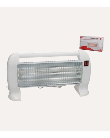 Calefactor Eléctrico con 3 Barras de Cuarzo