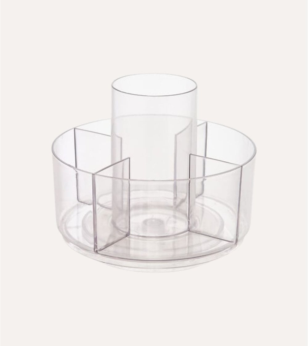 Organizador Giratorio Selena con 5 Compartimientos para Cosméticos