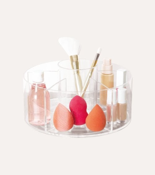 Organizador Giratorio Selena con 5 Compartimientos para Cosméticos