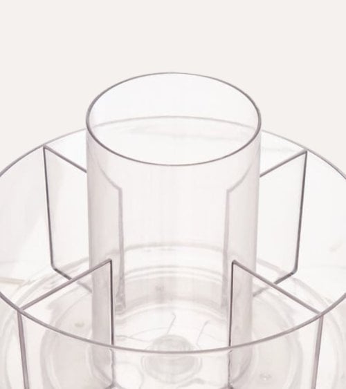 Organizador Giratorio Selena con 5 Compartimientos para Cosméticos