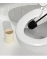 Escobilla de Baño A Raya de Plástico y Metal