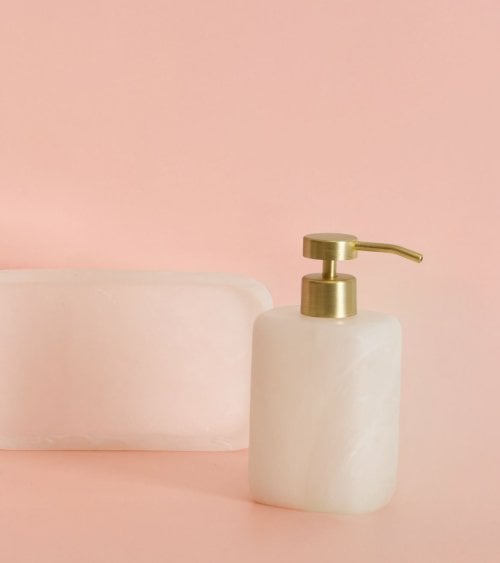 Dispensador de Jabón Cloudy de Poliresina