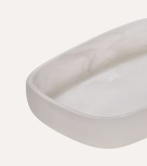 Jabonera Cloudy de Poliresina