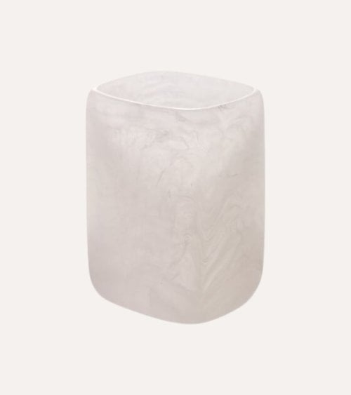 Vaso de Baño Portacepillos Cloudy de Poliresina