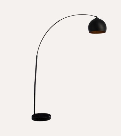 Lámpara de Pie Hyto Forma de Arco de Metal