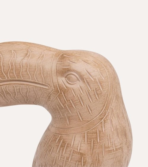 Figura Decorativa Tucán Exótica de Poliresina