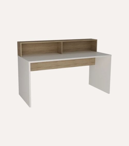 Escrirorio Estela con Estante de Melamina