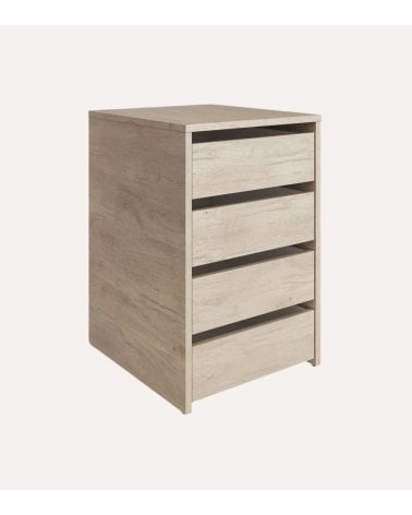 Cajonera Teruel con 4 Cajones de Melamina