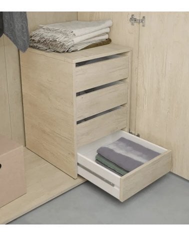 Cajonera Teruel con 4 Cajones de Melamina