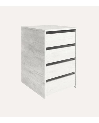 Cajonera Teruel con 4 Cajones de Melamina