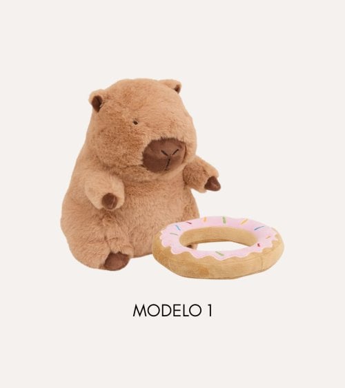 Peluche de Capibara Apy para Decoración Infantil de Poliéster